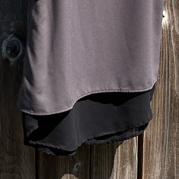 Ro & De V-Neck Contrast Tunic Dress size small - Picture 14 of 17